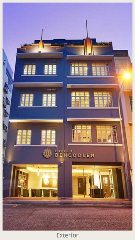 Hotel Bencoolen At Hong Kong Street Szingapúr Kültér fotó